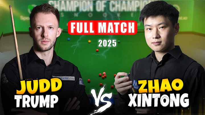 Judd Trump vs Zhao Xintong Champion of Champions 2025 Snooker Full Match