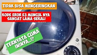 Easy way to fix Sharp washing machine that won't dry | ERROR E3