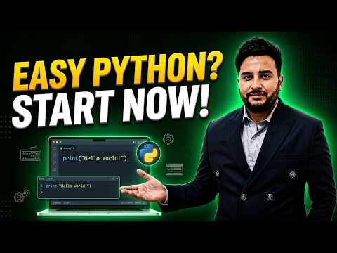 Is Python Easy? Write Your First Program in Minutes!