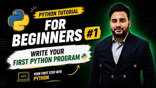 Python Tutorial for Beginners #1 | Write Your First Python Program 🐍 | Part 25