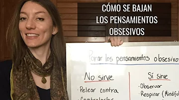 ¿Cómo puedo detener los pensamientos obsesivos en mi relación?