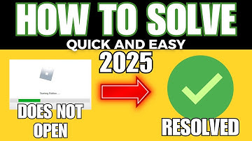 ROBLOX NOT OPENING? FIX IT NOW IN 2025!