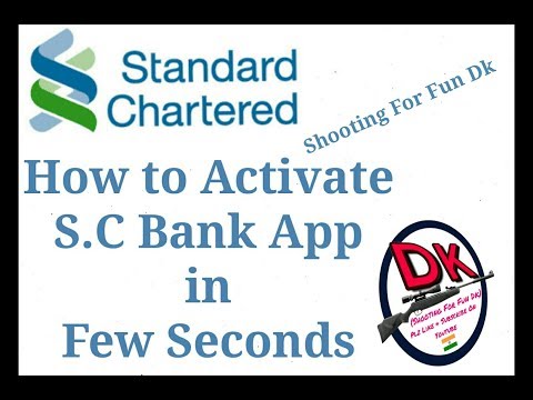 How to #Activate #Standard #Chartered #Bank #Mobile #App. #SC MOBILE INDIA #BREEZE
