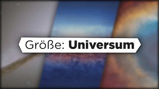 Größe des Universums