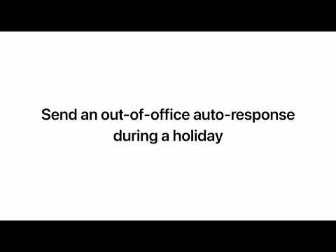 Missive Tips & Tricks: Holiday Out-Of-Office Auto-Response