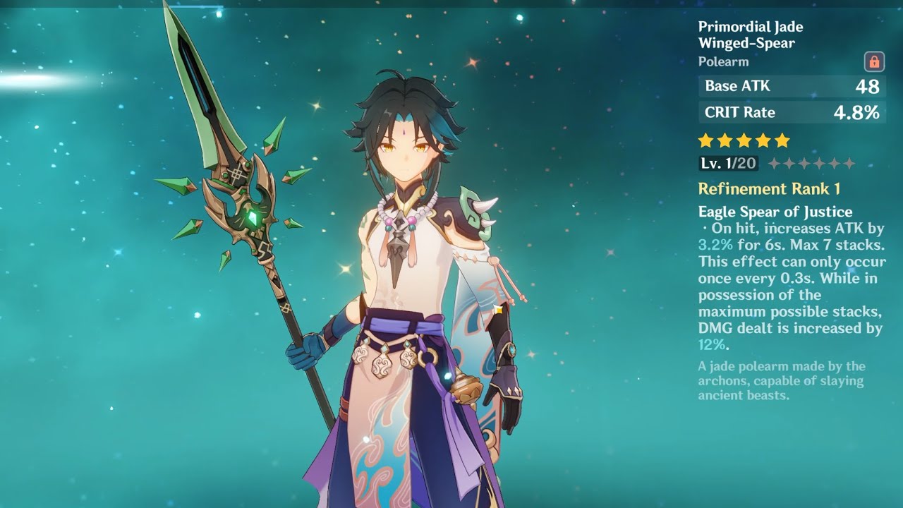 Xiao Pull - Update 1.3 - Primordial Jade Winged-Spear Summon (Genshin  Impact) - YouTube