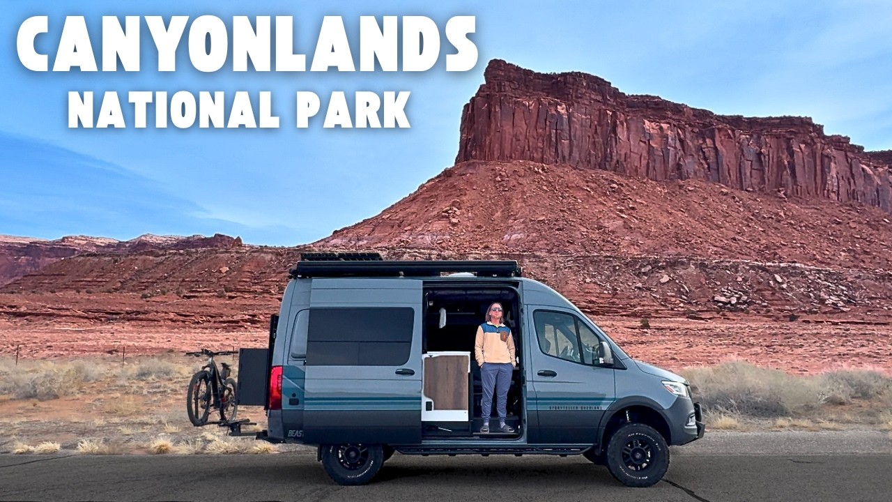 Van Life in Canyonlands National Park
