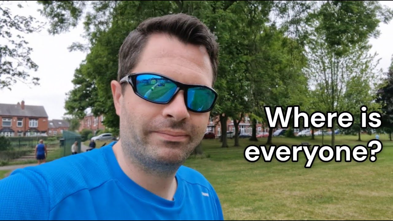 Where is everyone? A quiet day at Cross Flatts Parkrun