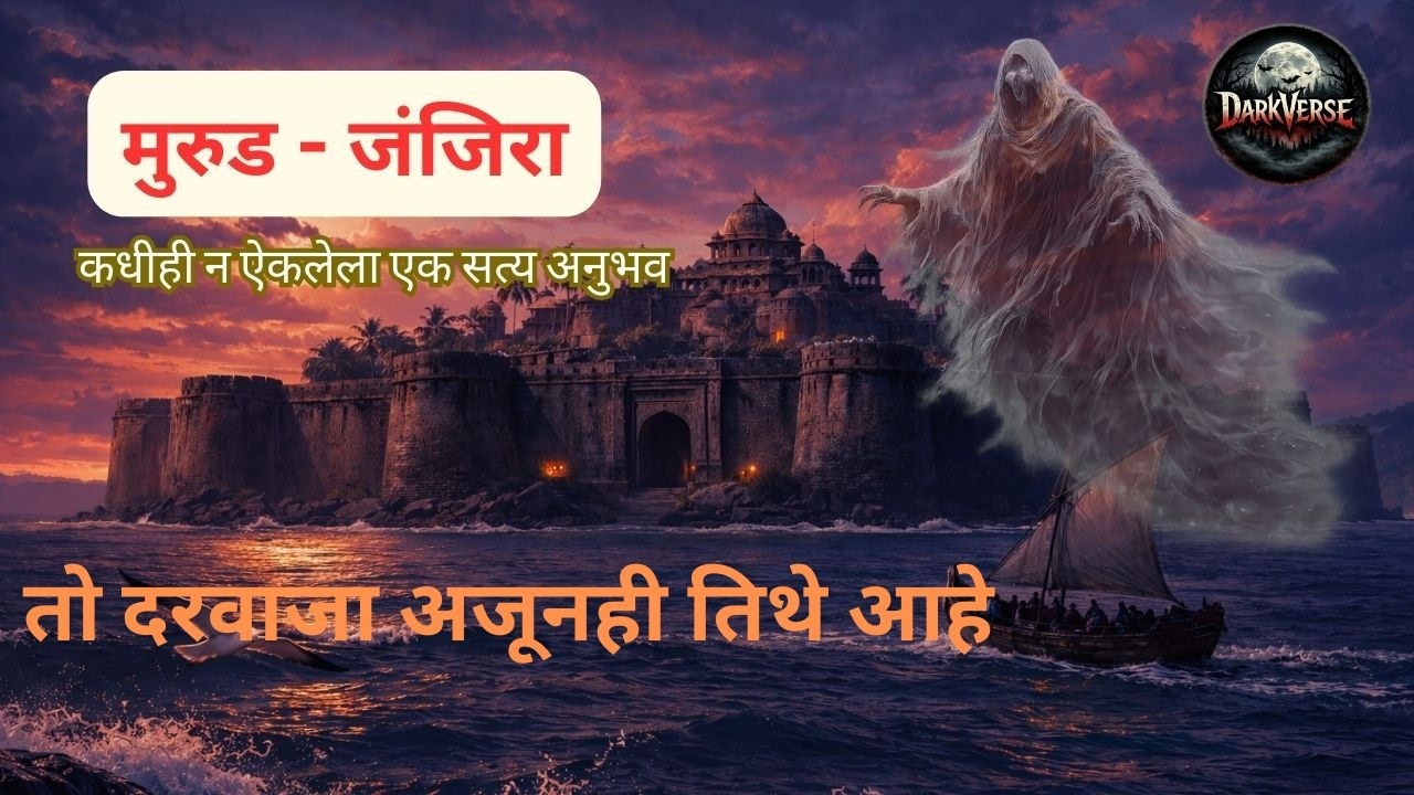 मुरूड जंजिरा मधील रहस्यमयी दरवाजा | Horror Marathi Story | मराठी भय कथा | DarkVerse Marathi