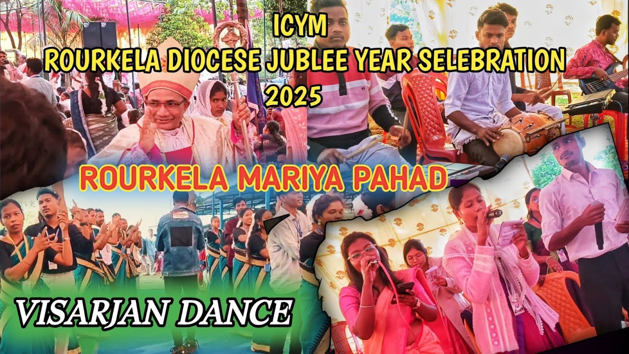 🔥PRABHU KER KALESIA KESAN ♥️ || VISARJAN DANCE || 🌹 MARIYA PAHAD | JUBLEE YEAR SELEBRATION 2025 |||•