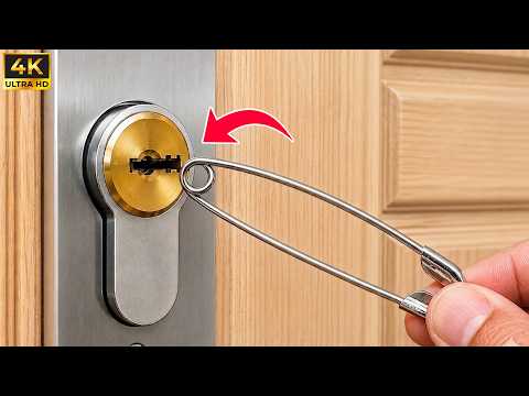 Billions Of People Don't Know About Emergency Opening Of Doors Without A Key😱! Inventor 247
