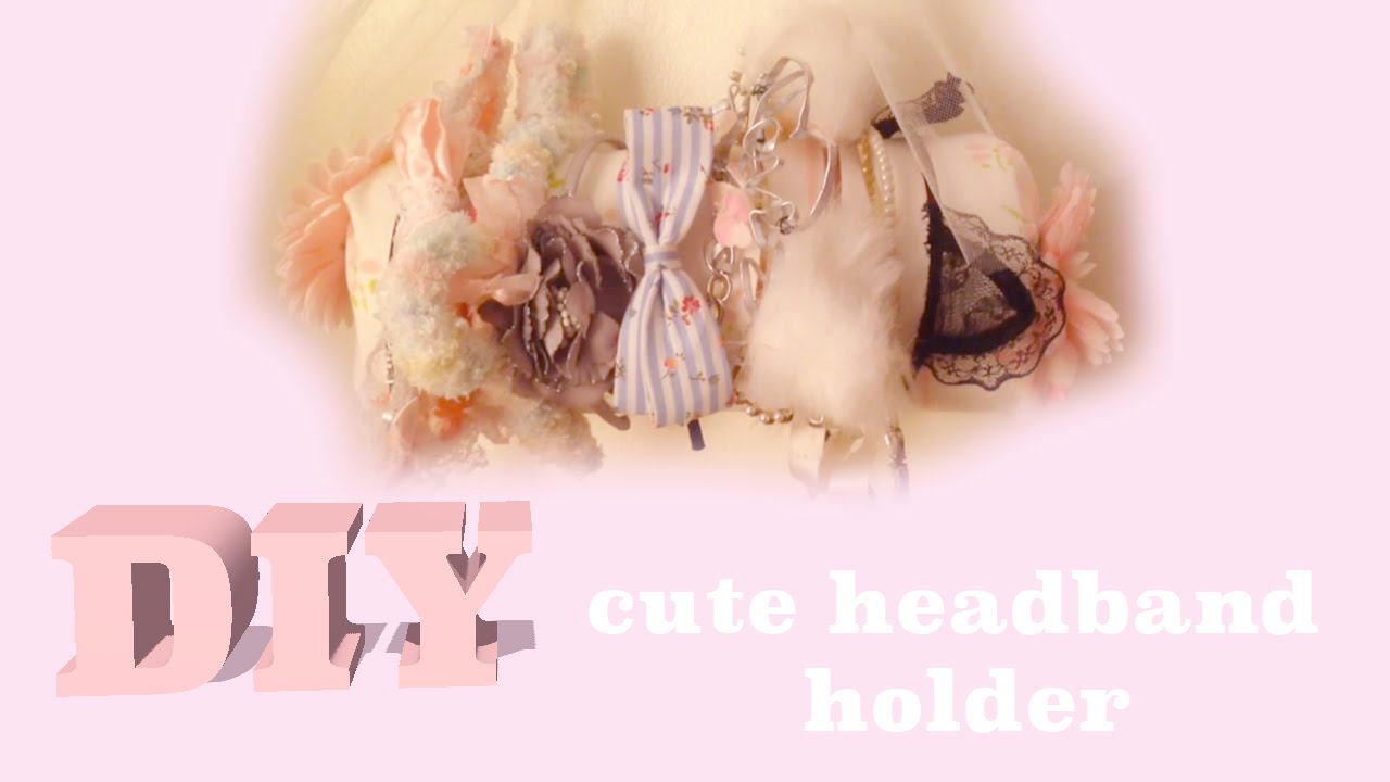 DIY Cute Headband Holder YouTube