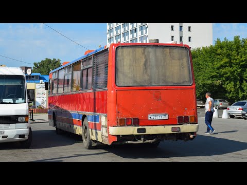 Автобус Икарус 250 59 К 239 РЕ 22 Запуск и отправление Ikarus Bus 250 59 Start And Departure