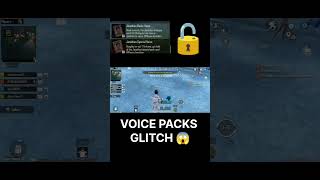 VOICE PACK GLITCH #BGMI 4.0 UPDATE