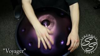 Voyager - Symphonic Steel Handpan
(E) G B D E F# G B E
A slight difference from the original versions. The normally high D has become an E. Voyager - Symphonic Steel Handpan