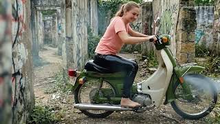 Anastasias Dreamy Ride An 80S Moped Adventure