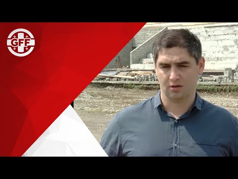 ბათუმის \"დინამოს\" მშენებარე ბაზის დათვალიერება