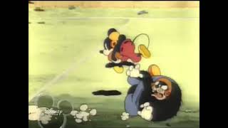 Touchdown Mickey (1932) computer colorized titles