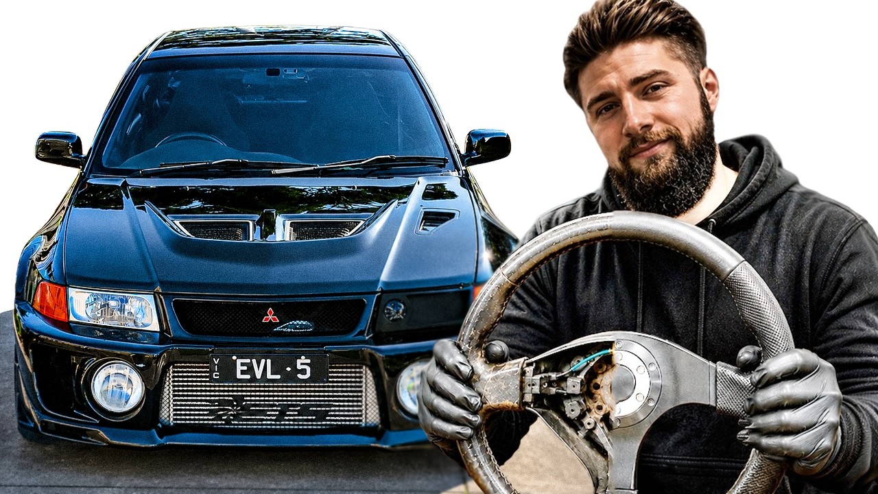 REPLACING THE STEERING WHEEL ON A MITSUBISHI EVOLUTION 5