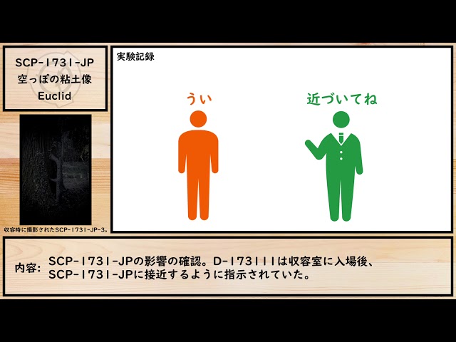 ゆっくり紹介】SCP-1731-JP【空っぽの粘土像】 