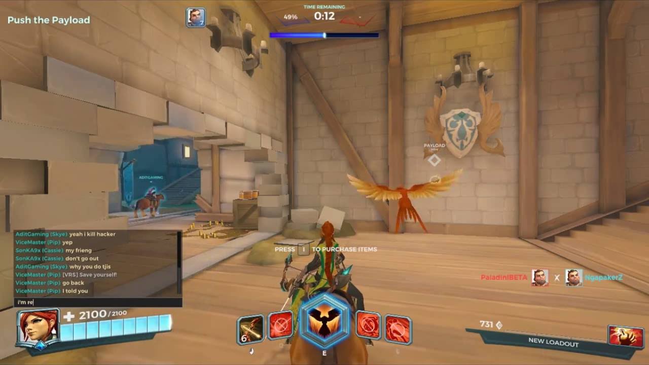 Report Hacked Paladins Player YouTube