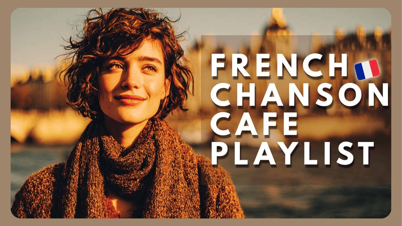 【Playlist🎧️】French Chanson Café Playlist – A Peaceful French Morning 🇫🇷