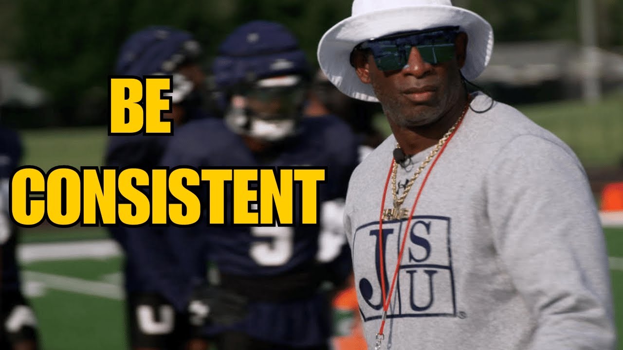 POWER OF CONSISTENCY Deion Sanders Motivation Coach Prime