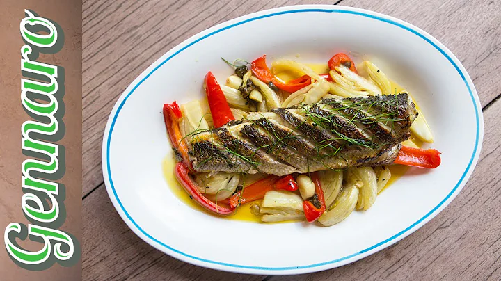 Grey Mullet with Red Pepper | Gennaro Contaldo