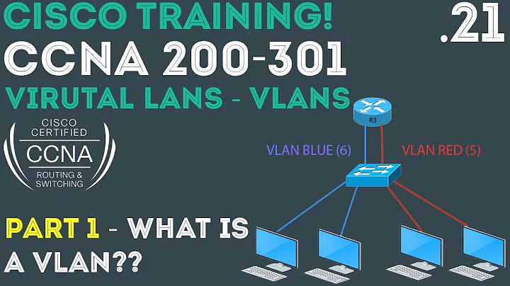 Cisco - CCNA Certification 200-301 - VLAN Overview  .21