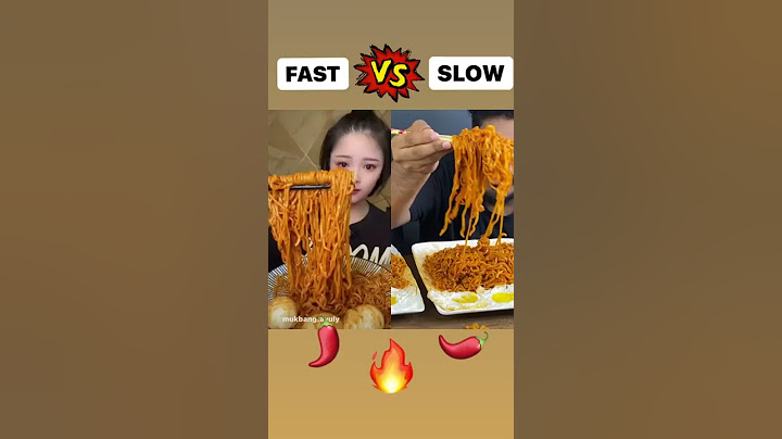 China Vs India spicy noodles challenge