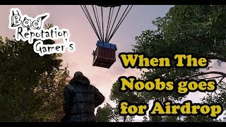 When The Noobs  Goes For Airdrop | BAD REPUTATION GAMER'S | PUBG  MOBILE | | screenshot 5