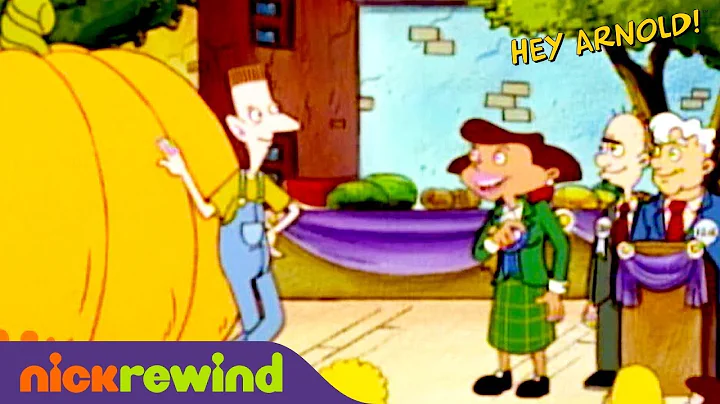 Stinky Harvests a Giant Pumpkin | Hey Arnold! | Ni...