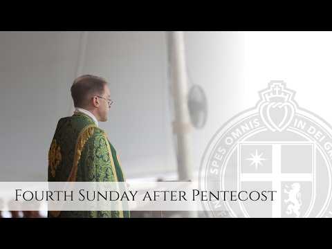 Sermon - "The Just Man liveth by Faith" - Rev. Fr. MacPherson - 4th Sunday after Pentecost - 6/21/26
