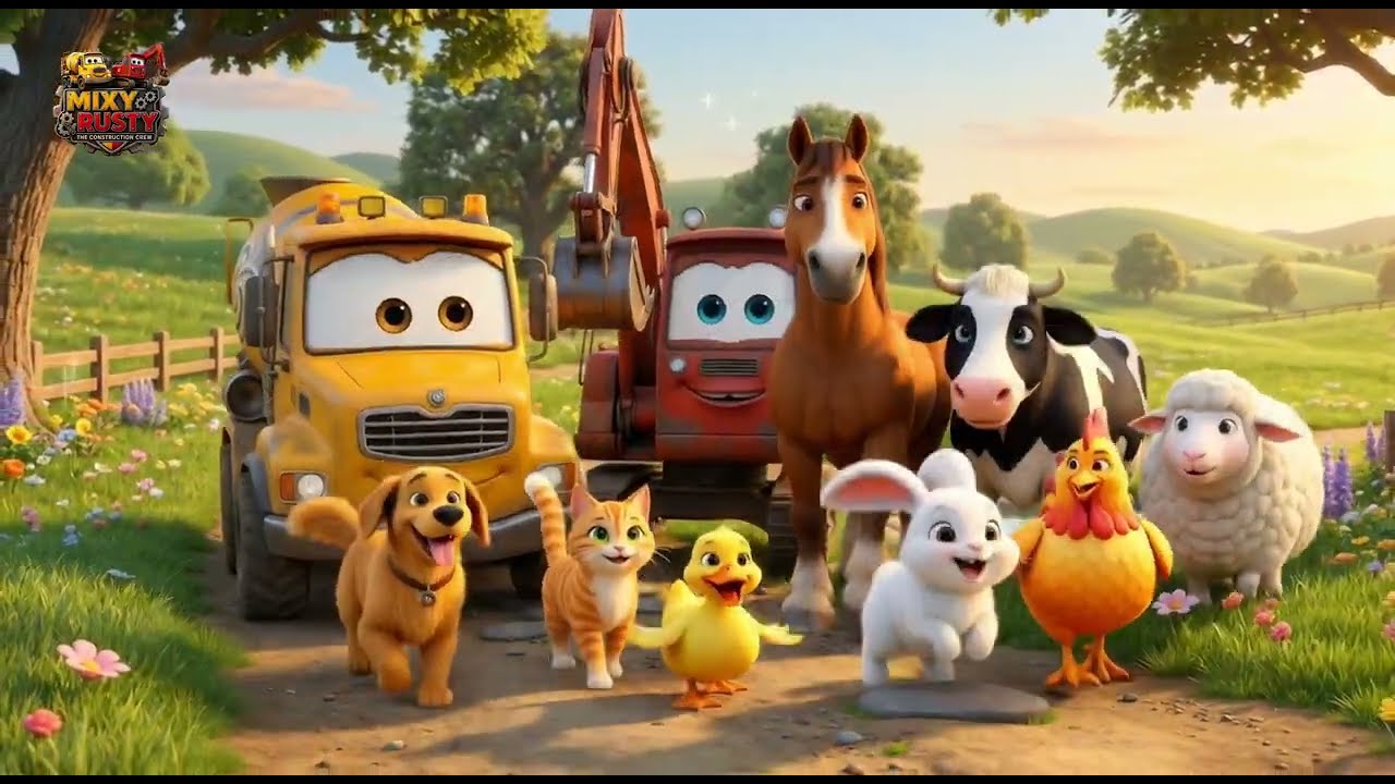 Mixy & Rusty — Animals on the Worksite