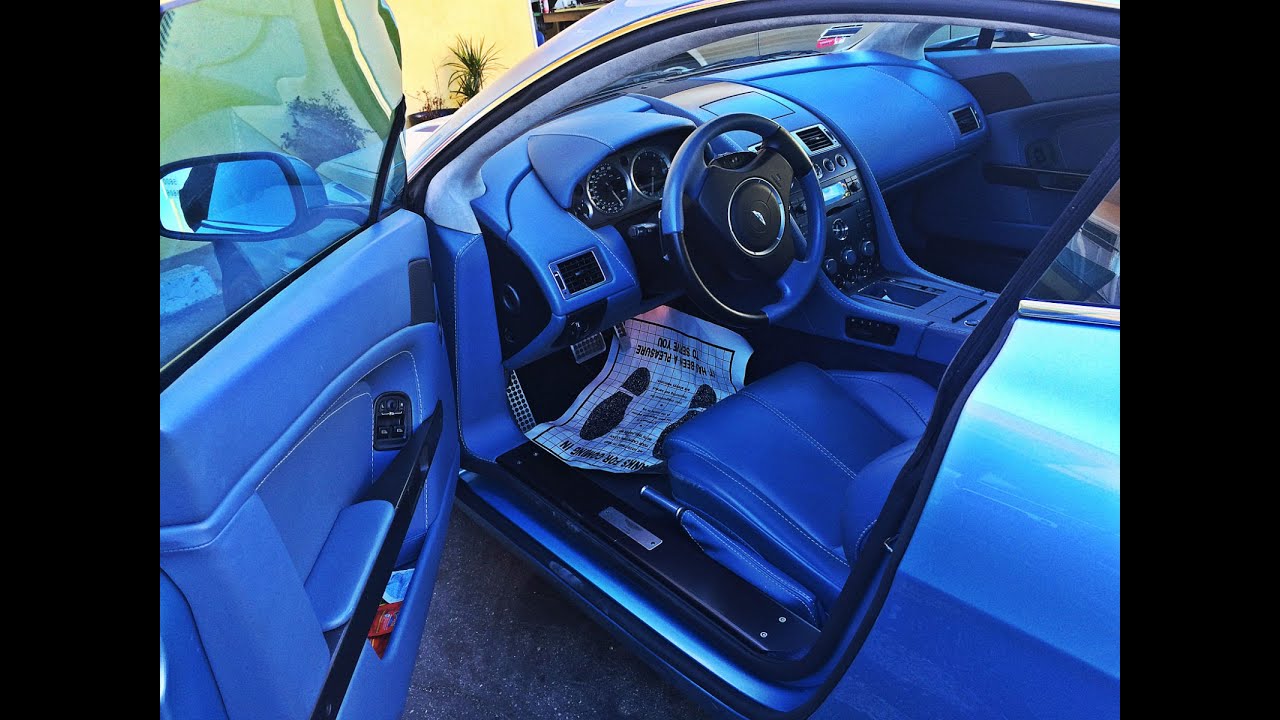 Aston Martin Vantage interior repair