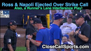 E132-3 - Mike Napoli & David Ross Ejected by Erich Bacchus & Andy Fletcher; Also an RLI Play!