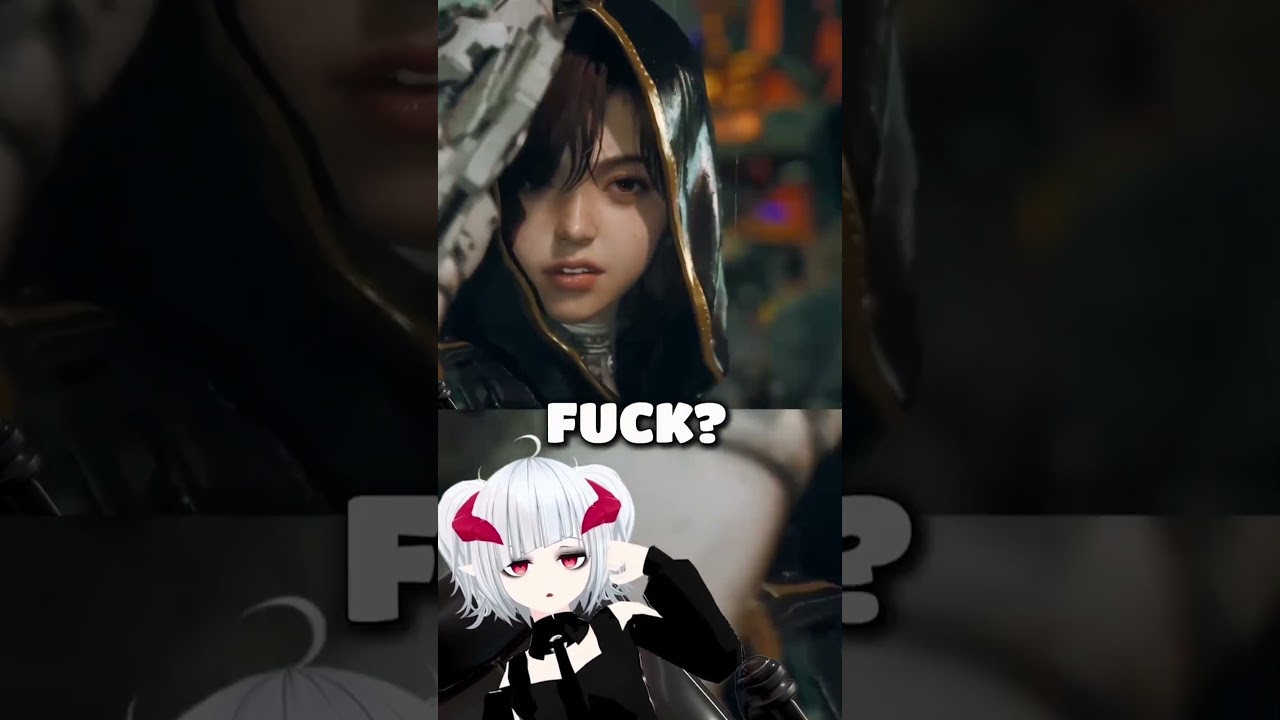 Stellar Blade Blood Rain looks awesome! Evie looks so cute... and Hot! #vtuber #envtuber #sgf2026