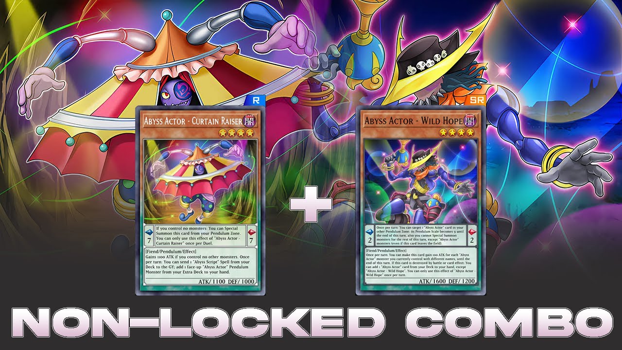 Master Duel - Abyss Actor Curtain Raiser + Wild Hope (Non-Locked Combo)
