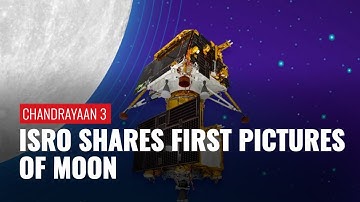 ISRO shares first images of moon captured by Chandrayaan-3 | Zee News English