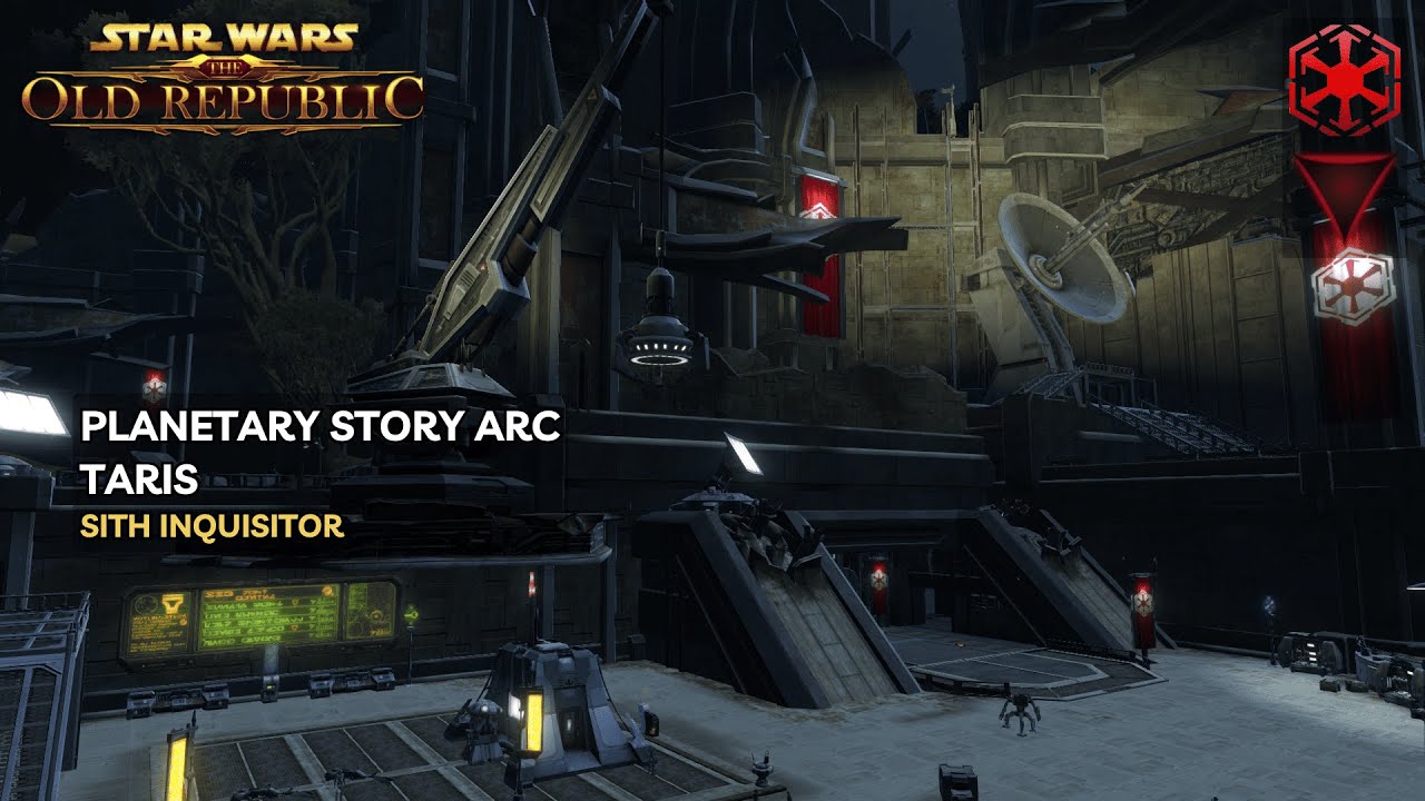 Taris - Planetary Story Arc (Sith Inquisitor, Dark Side) | Star Wars: The Old Republic