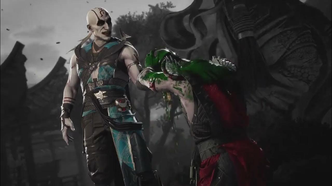 Quan chi's 2nd fatality MK1 - YouTube
