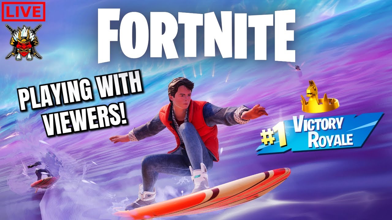 Playing With Viewers ! Fortnite Chapter 7 Live Stream