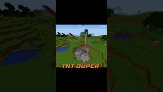 How to make TNT DUPER in Minecraft! 🧨🔥 #shorts