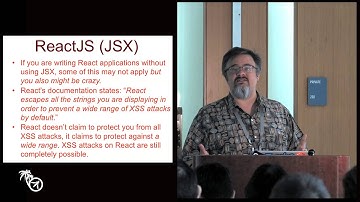 Advances in Secure Coding Frameworks - Jim Manico - AppSec California 2016