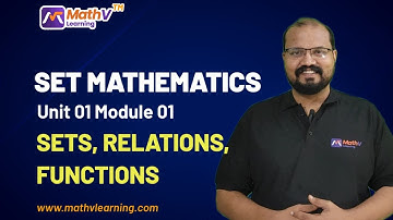 SET Mathematics Unit 01 Module 01 Questions Kerala SET Mathematics #keralapsc #keralaset