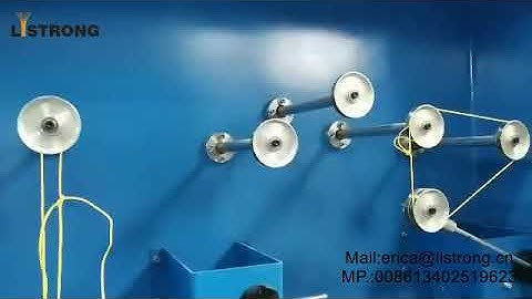 LISTRONG 242DT TWO LINES WIRE DRAWING MACHINE WITH CONTINUOUS ANNEALING