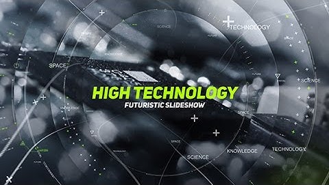 High Technology Futuristic Slideshow Opener | After Effects Template | Openers