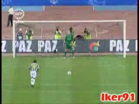 Del Piero Miss vs. Villa - Peace Cup 2009 Penalties