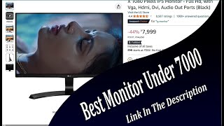 LG  22 Inch 55 Cm LCD 1920 X 1080 Pixels IPS Monitor  Full Hd, with Vga, Hdmi, Dvi, Audio O