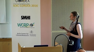 ICRC CORDEX 2016 - Parallel Session B2 - Diana Rechid